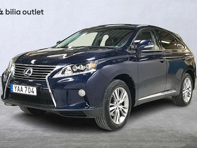 Begagnad Lexus RX450h Luxury Line 299 HK (219 kW) 2015 Mörkblå SUV