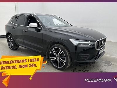 Svart Begagnad 2018 Volvo XC60 R-Design SUV | 389 800 kr (Dyr)