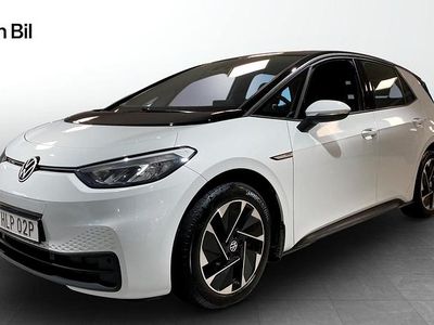 Vit Begagnad 2022 VW ID.3 Pro Performance Halvkombi | 244 000 kr (Marknadspris)