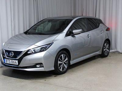 begagnad Nissan Leaf 40 kWh 149hk, 1380 mil, Räckvidd 27 mil, B-kam,