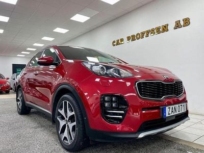 Röd Begagnad 2017 Kia Sportage GT-Line SUV | 194 900 kr (Lite dyr)