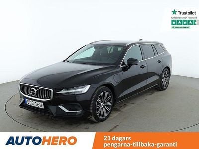 Svart Begagnad 2021 Volvo V60 Inscription Kombi | 295 000 kr (Bra pris)