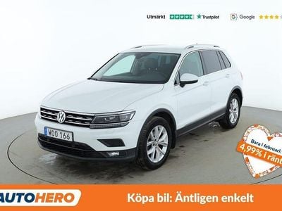Vit Begagnad 2018 VW Tiguan Comfortline SUV | 208 000 kr (Marknadspris)