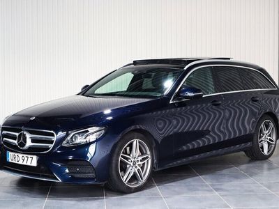 begagnad Mercedes E220 d 4MATIC Panorama Svensksåld Widescreen