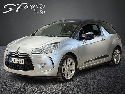 Begagnad Citroën DS3 Cabriolet 156 HK (114 kW) 2013 Silver Cab