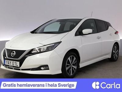 Begagnad Nissan Leaf Acenta 110 kW (150 HK) 2020 Vit Halvkombi