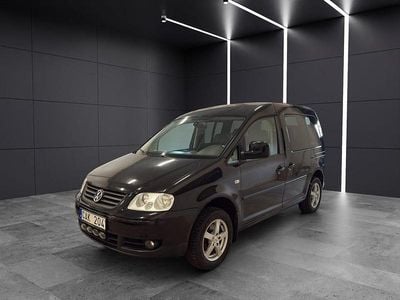Begagnad VW Caddy 102 HK (75 kW) 2009 Svart Minibuss