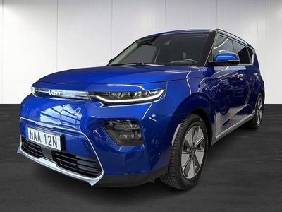 Begagnad Kia Soul EV 150 kW (204 HK) 2023 Blåmetallic SUV