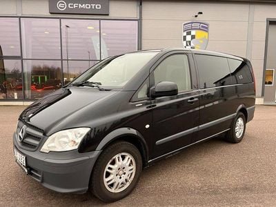 Svart Begagnad 2011 Mercedes Vito Van | 129 900 kr