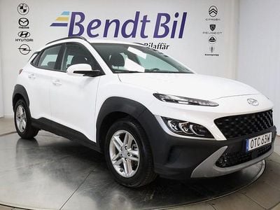 Vit Begagnad 2021 Hyundai Kona Essential SUV | 194 500 kr (Marknadspris)