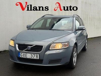 Blå Begagnad 2008 Volvo V50 Kinetic Kombi | 29 900 kr (Marknadspris)