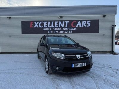 Svart Begagnad 2014 Dacia Logan MCV Kombi | 34 900 kr