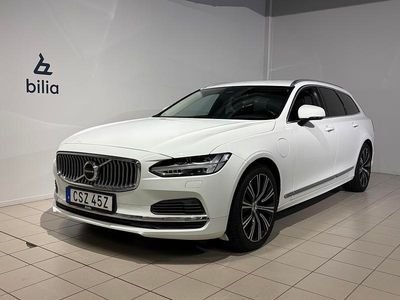 Vit Begagnad 2021 Volvo V90 Inscription Kombi | 314 800 kr (Marknadspris)