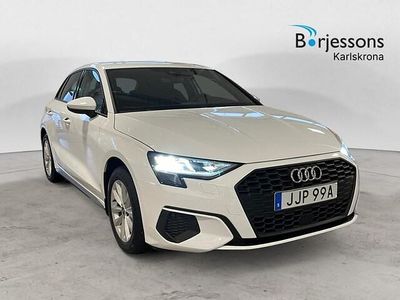 Vit Begagnad 2023 Audi A3 Proline Sedan | 268 000 kr (Marknadspris)