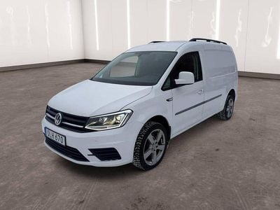 Begagnad VW Caddy Maxi 150 HK (110 kW) 2017 Vit Minibuss