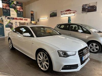 Begagnad Audi A5 Sportback Comfort 245 HK (180 kW) 2014 Vit Halvkombi
