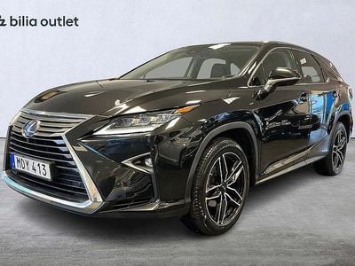 Begagnad Lexus RX450hL 2018 Svart
