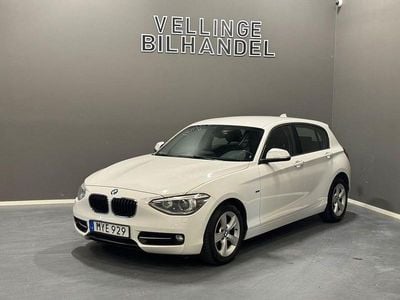 Vit Begagnad 2012 BMW 114 Sport Line Halvkombi | 79 900 kr