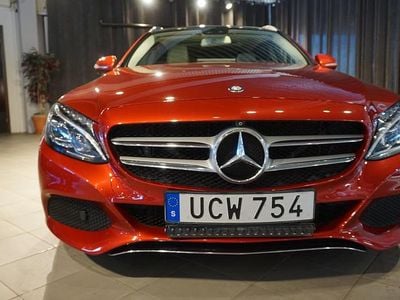 Begagnad Mercedes C250 Avantgarde 204 HK (150 kW) 2014 Röd Kombi