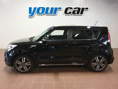 begagnad Kia Soul GLS Skinn 6VXL Alu18" Kamera PDC Panorama 1Ägare 2015, Halvkombi