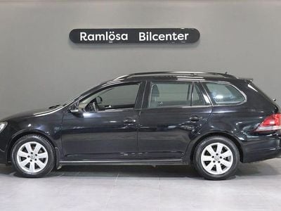 Begagnad VW Golf VI 122 HK (89 kW) 2010 Svart Halvkombi