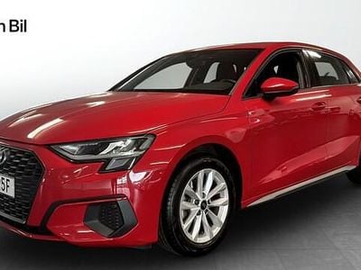 Tangoröd metallic Begagnad 2023 Audi A3 Proline | 229 900 kr (Marknadspris)