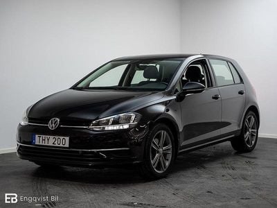 Svart Begagnad 2017 VW Golf VII Halvkombi | 199 800 kr (Lite dyr)