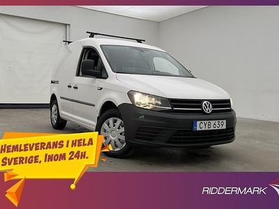 Vit Begagnad 2017 VW Caddy Minibuss | 129 800 kr (Marknadspris)