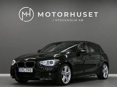 Begagnad BMW 118 M Sport 143 HK (105 kW) 2015 Svart Halvkombi