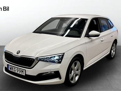 Vit Begagnad 2022 Skoda Scala Style Halvkombi | 194 900 kr (Marknadspris)