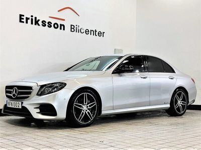 begagnad Mercedes E220 9G-Tronic AMG Navi/Drag/B-kamera/Euro 6