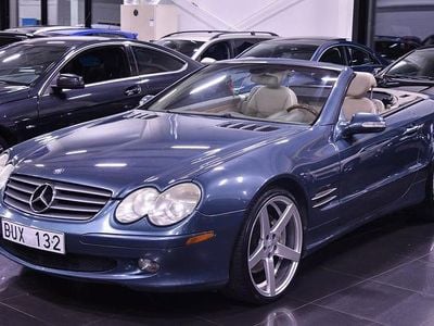 Blå Begagnad 2003 Mercedes SL500 Cab | 149 900 kr
