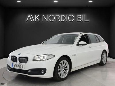 Vit Begagnad 2016 BMW 520 Kombi | 194 700 kr (Marknadspris)