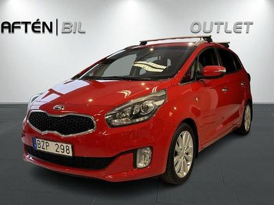 Röd Begagnad 2013 Kia Carens Minibuss | 99 800 kr (Bra pris)