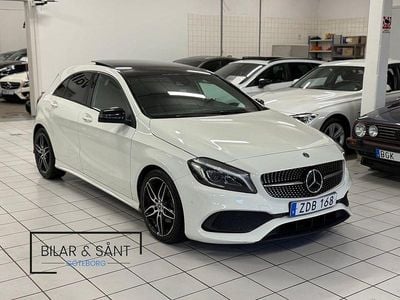 Vit Begagnad 2017 Mercedes A180 AMG Halvkombi | 192 900 kr (Lite dyr)