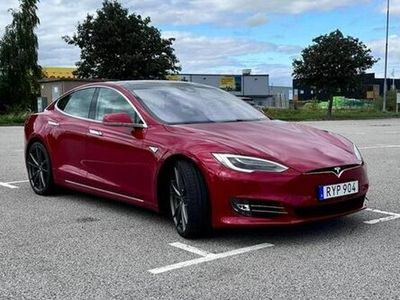 begagnad Tesla Model S 75D Panorama 525 hk fri supercharge
