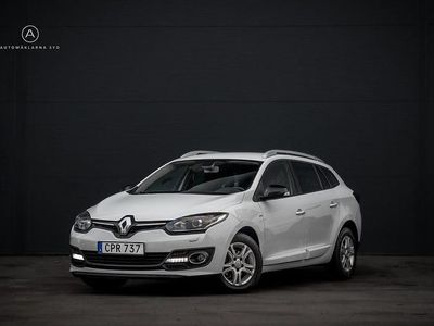 Begagnad Renault Mégane III LIMITED 110 HK (80 kW) 2015 Vit