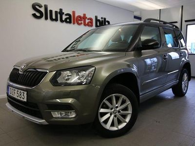 Begagnad Skoda Yeti 122 HK (89 kW) 2014 Grön SUV