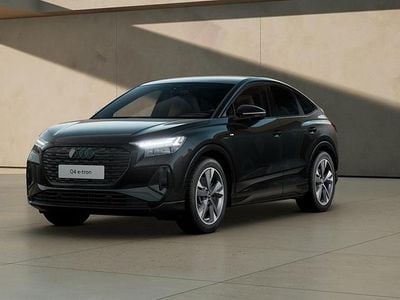 Svart Ny 2026 Audi Q4 Sportback e-tron S-Line SUV | 727 400 kr (Dyr)