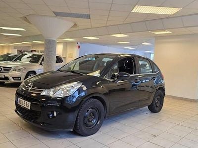Begagnad Citroën C3 99 HK (72 kW) 2016 Svart Halvkombi