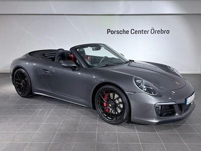 Begagnad Porsche 911 Carrera 4 GTS 450 HK (330 kW) 2018 Agate grey metallic Cab