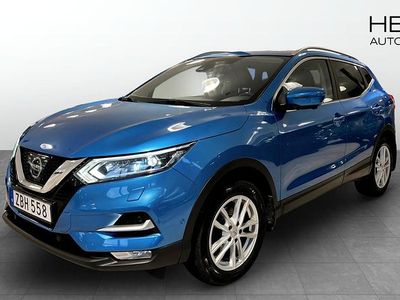 Blå Begagnad 2018 Nissan Qashqai Tekna SUV | 133 900 kr (Marknadspris)