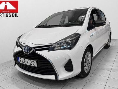 Begagnad Toyota Yaris Hybrid Active 101 HK (74 kW) 2015 Vit Halvkombi