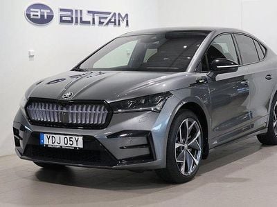 Grå Begagnad 2023 Skoda Enyaq iV RS SUV | 509 900 kr (Marknadspris)
