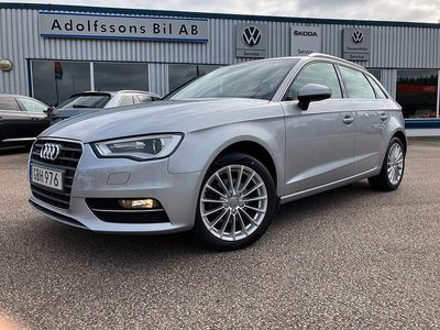 Silver Begagnad 2015 Audi A3 Sportback Sport Halvkombi | 148 000 kr (Marknadspris)