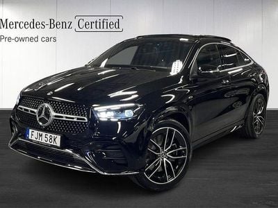 Svart Begagnad 2025 Mercedes GLE350 AMG Sportkupé | 1 079 900 kr