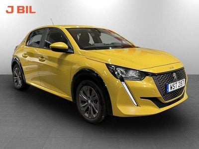 Gul Begagnad 2021 Peugeot e-208 Active Halvkombi | 169 900 kr (Marknadspris)