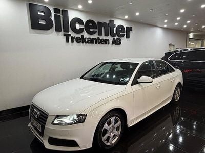 Begagnad Audi A4 136 HK (100 kW) 2009 Vit Sedan
