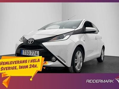Vit Begagnad 2018 Toyota Aygo Halvkombi | 114 800 kr (Marknadspris)