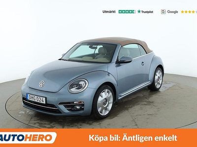 Ljusblå Begagnad 2018 VW Beetle Design Cab | 278 000 kr
